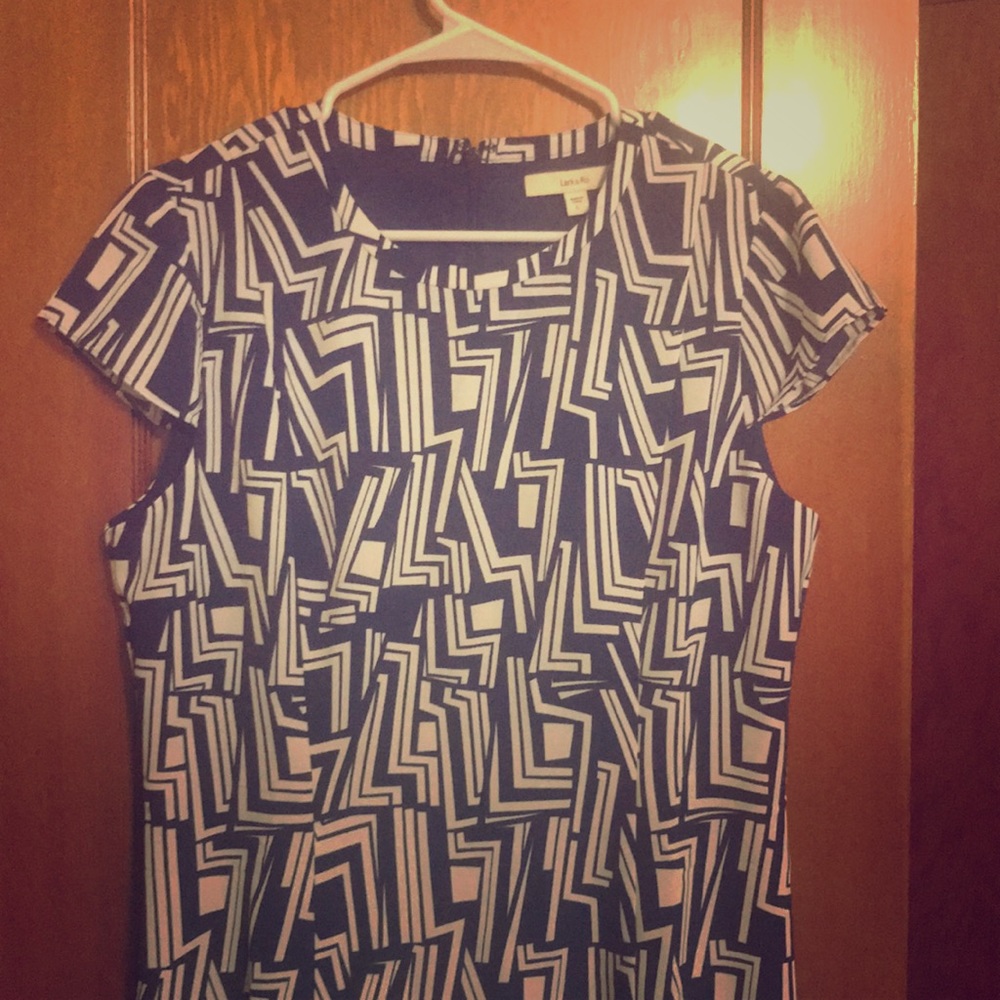 Geometric Print Dress